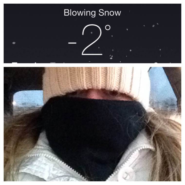 My eyes are cold. Image by Ready Set Sarah