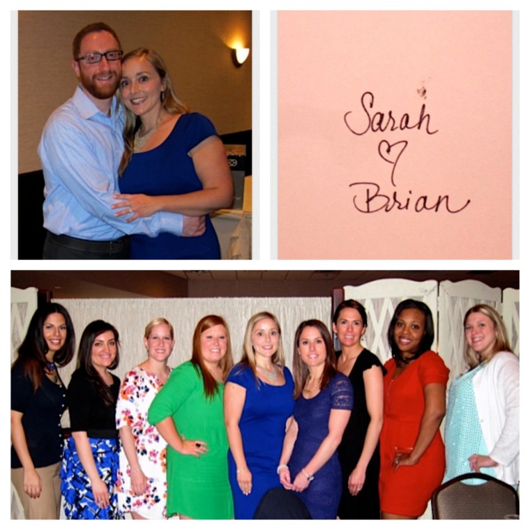 My friends at the Michigan Shower.