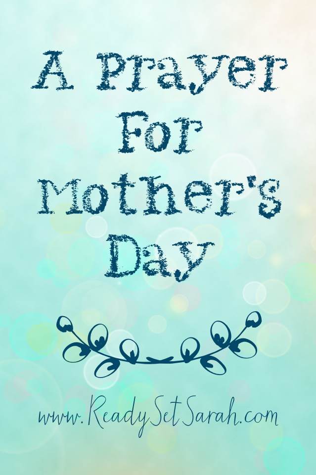 Happy Mother's Day, Love ReadySetSarah