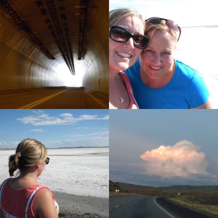 All I had was an old (unsmart) phone for pictures. 